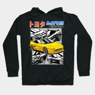 Retro JDM Toyata MR2 SW20 Hoodie